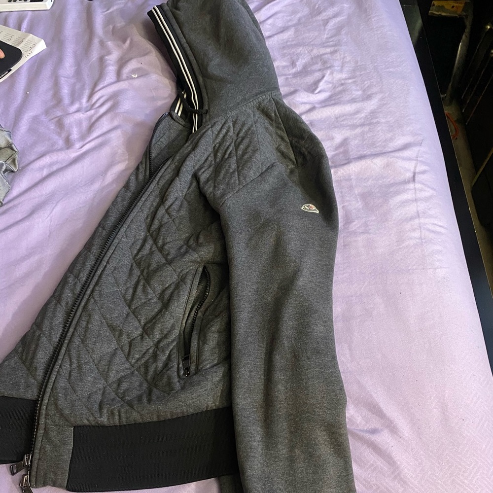 Moncler sweater large but size is adjustable price is negotiable